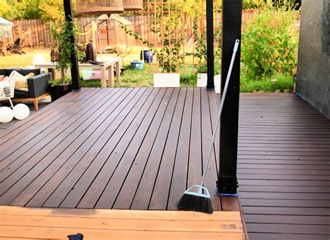 Paint And Stained Deck