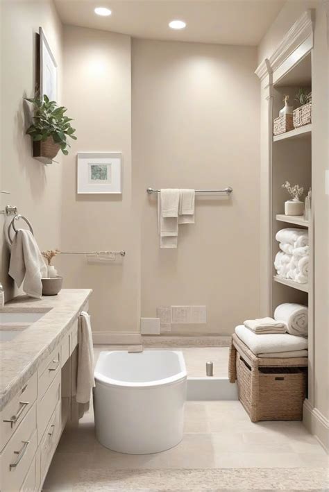 Paint Bathroom Beige