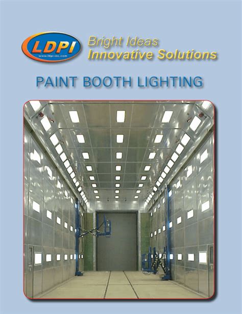 Paint Booth Lighting Specifications