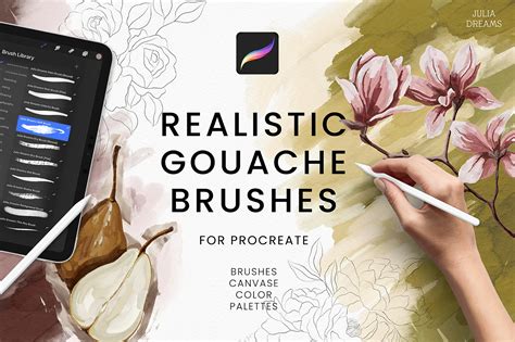 Paint Brushes For Procreate Free