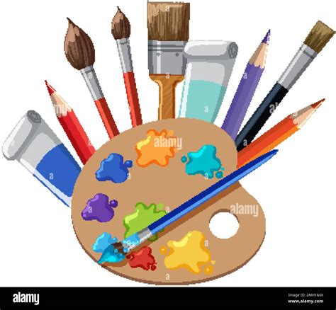 Paint Brushes Palette