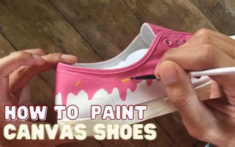 Paint Canvas Shoes Tutorial