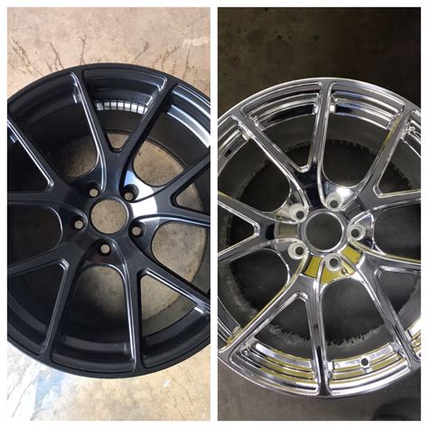 Paint Chrome Wheels