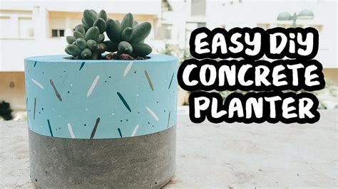 Paint Concrete Pots
