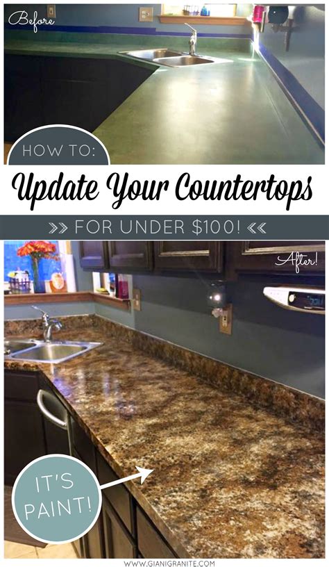 Paint Countertop Diy