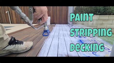 Paint Decking Stripping