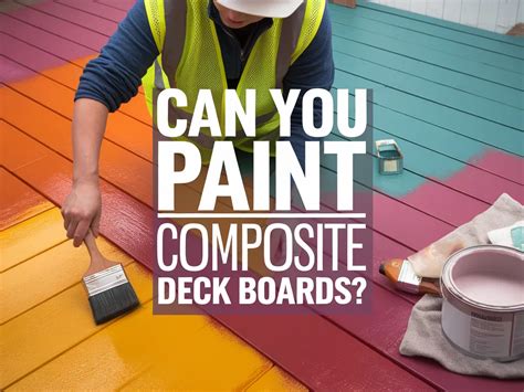 Paint For Composite Deck Boards