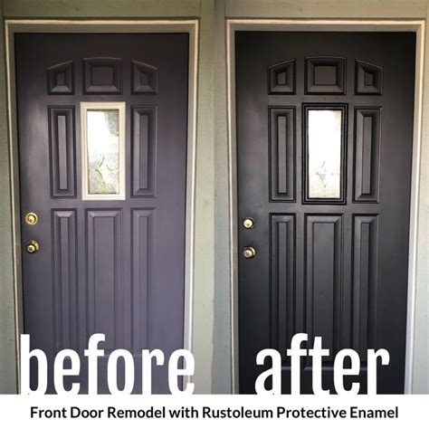 Paint Front Door Rustoleum
