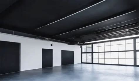 Paint Garage Ceiling Black