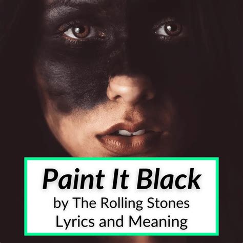 Paint It Black Text