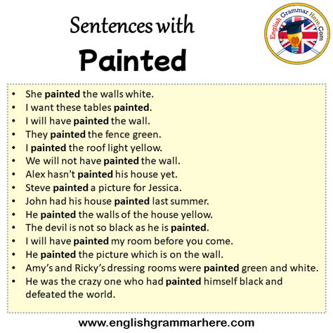 Paint It In A Sentence