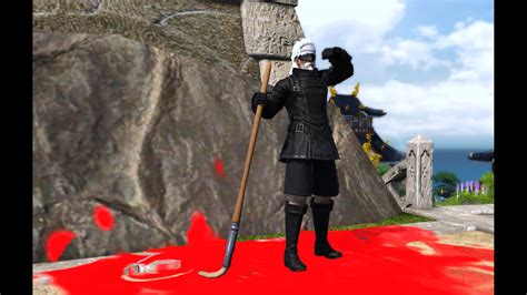 Paint It Red Emote Ff14