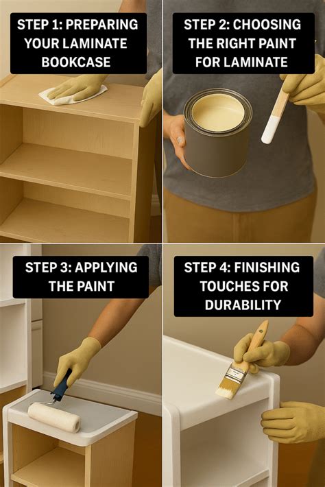 Paint Laminate Bookcase