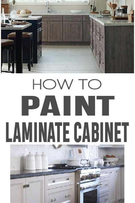 Paint Laminate Cabinets Kitchen