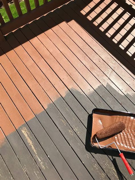 Paint Over Old Deck