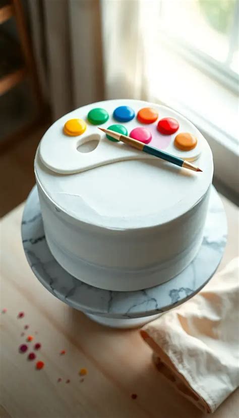 Paint Palette Cake
