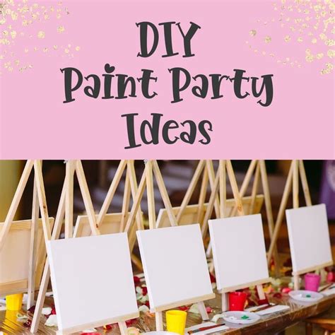 Paint Party Idea