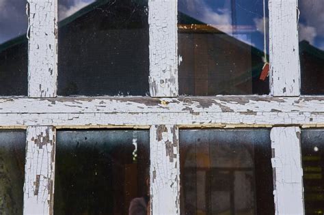 Paint Peeling Window Frame