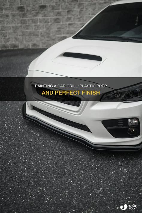 Paint Plastic Car Grill