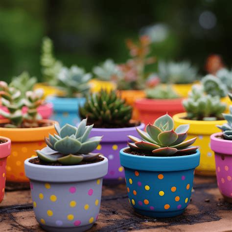 Paint Pots For Plants