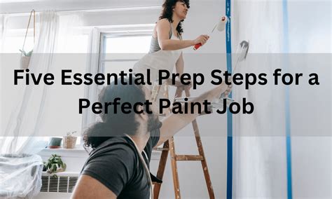 Paint Prep Steps