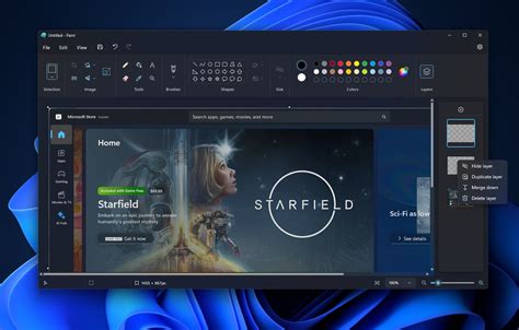 Paint Program With Layers