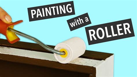 Paint Roller With Chalk Paint