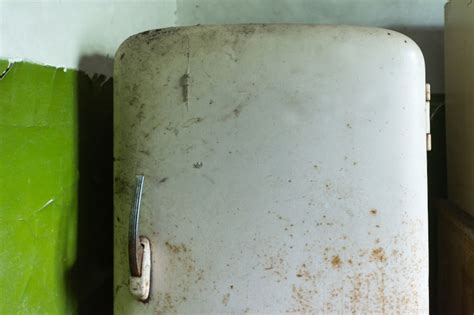 Paint Rusty Refrigerator