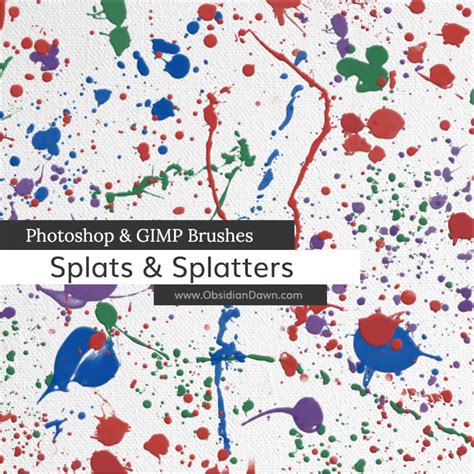 Back to Basics GIMP Paint Spatter Background YouTube