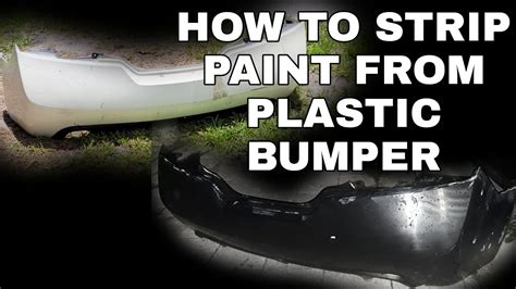 Paint Strip Plastic Bumper