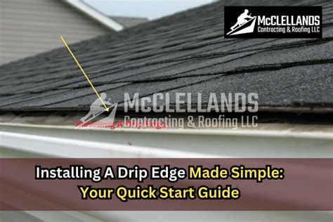 Paint The Drip Edge