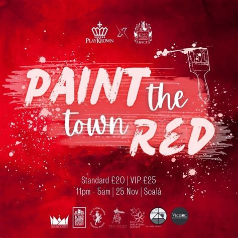 Paint The Town Red Workshop