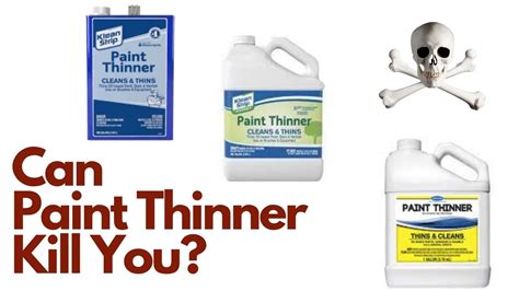 Paint Thinner Dangers