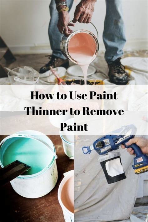 Paint Thinner Removing