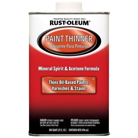 Paint Thinner To Remove Rust