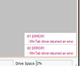 Paint Tool Sai 2 Wintab Error