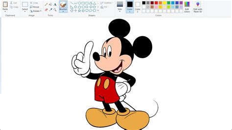 Paint With Computer Mouse