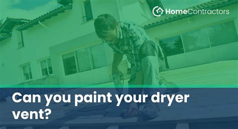 Paint Your Dryer Vent
