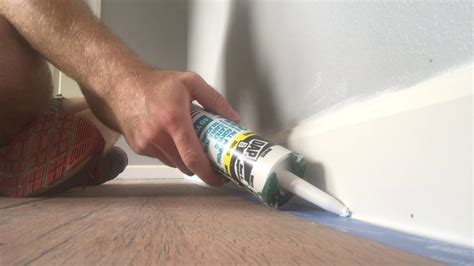 paintable caulk for floors