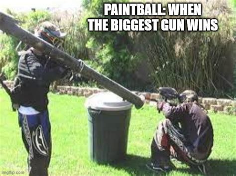 Paintball Funny Meme