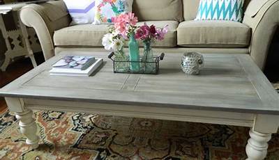 Painted Coffee Table Ideas Color Combos Rustic