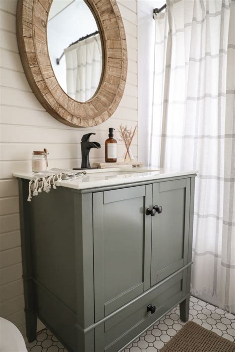 Painted Bathroom Vanity Cabinets