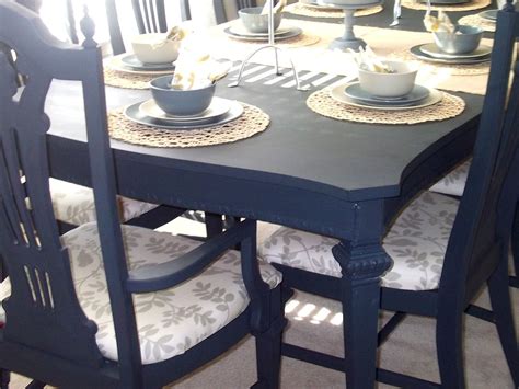 Painted Dining Table Chairs