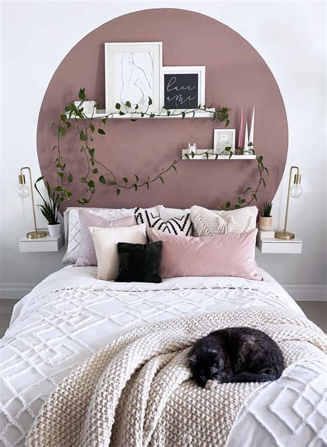 How to Paint a Wall to Look like a Headboard in 2020 Painted