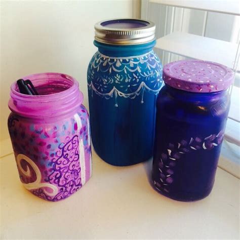 Painted Jar Designs