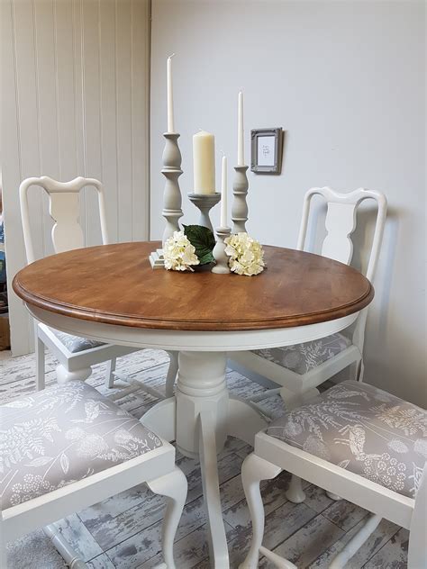 Painted Oak Dining Table