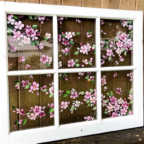 Painted Window Frame