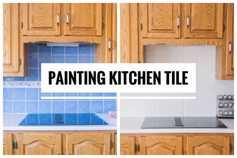 Awasome Painting Kitchen Tiles Before And After Ideas