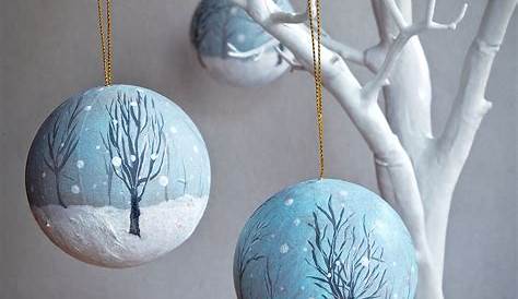Painting Your Own Christmas Ornaments
