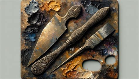 Painting A Knife Block